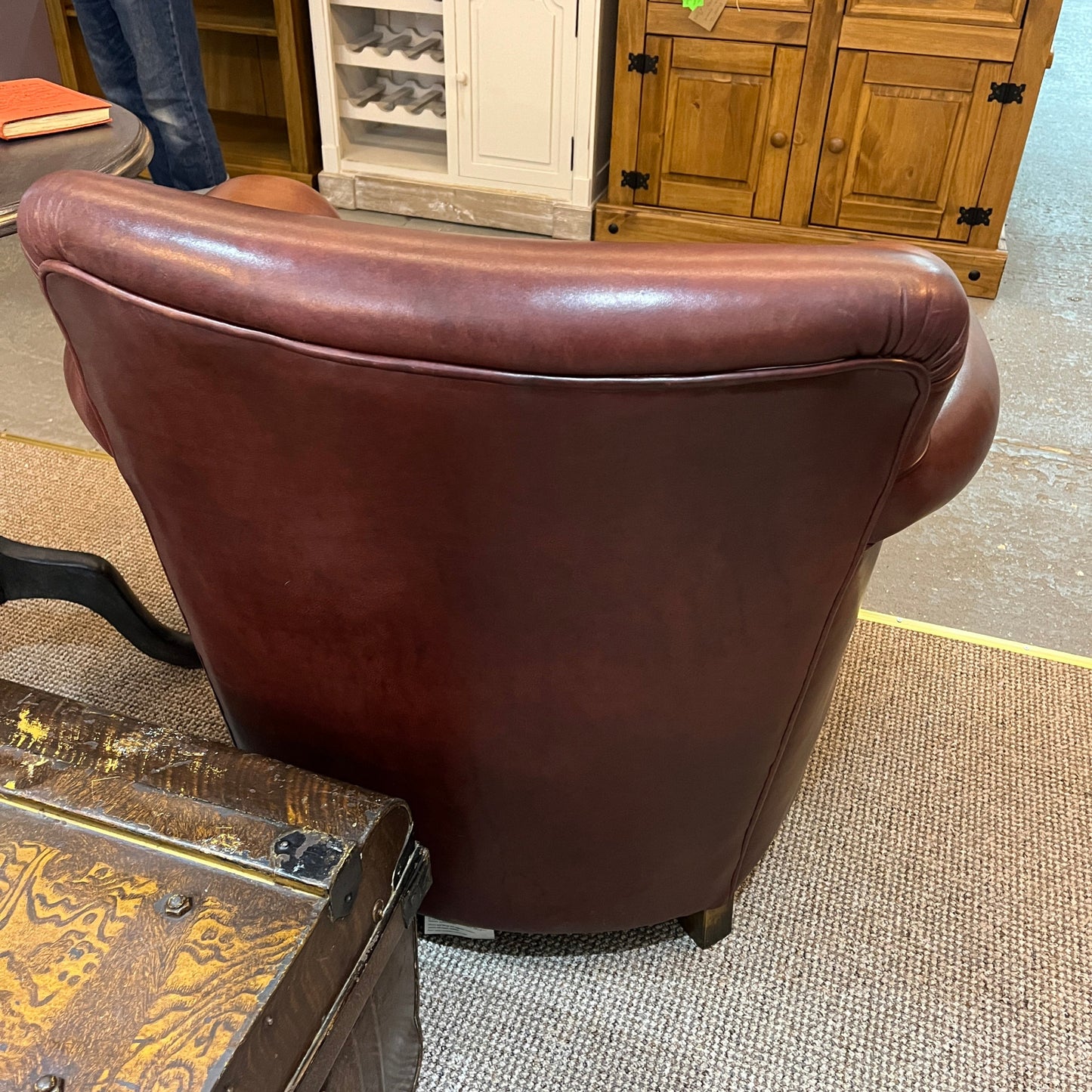 a beatiful club armchair