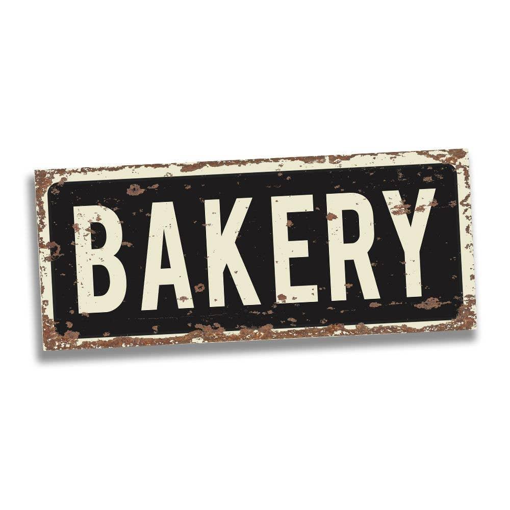 Vintage-style 'BAKERY' sign from Vintage Whppet