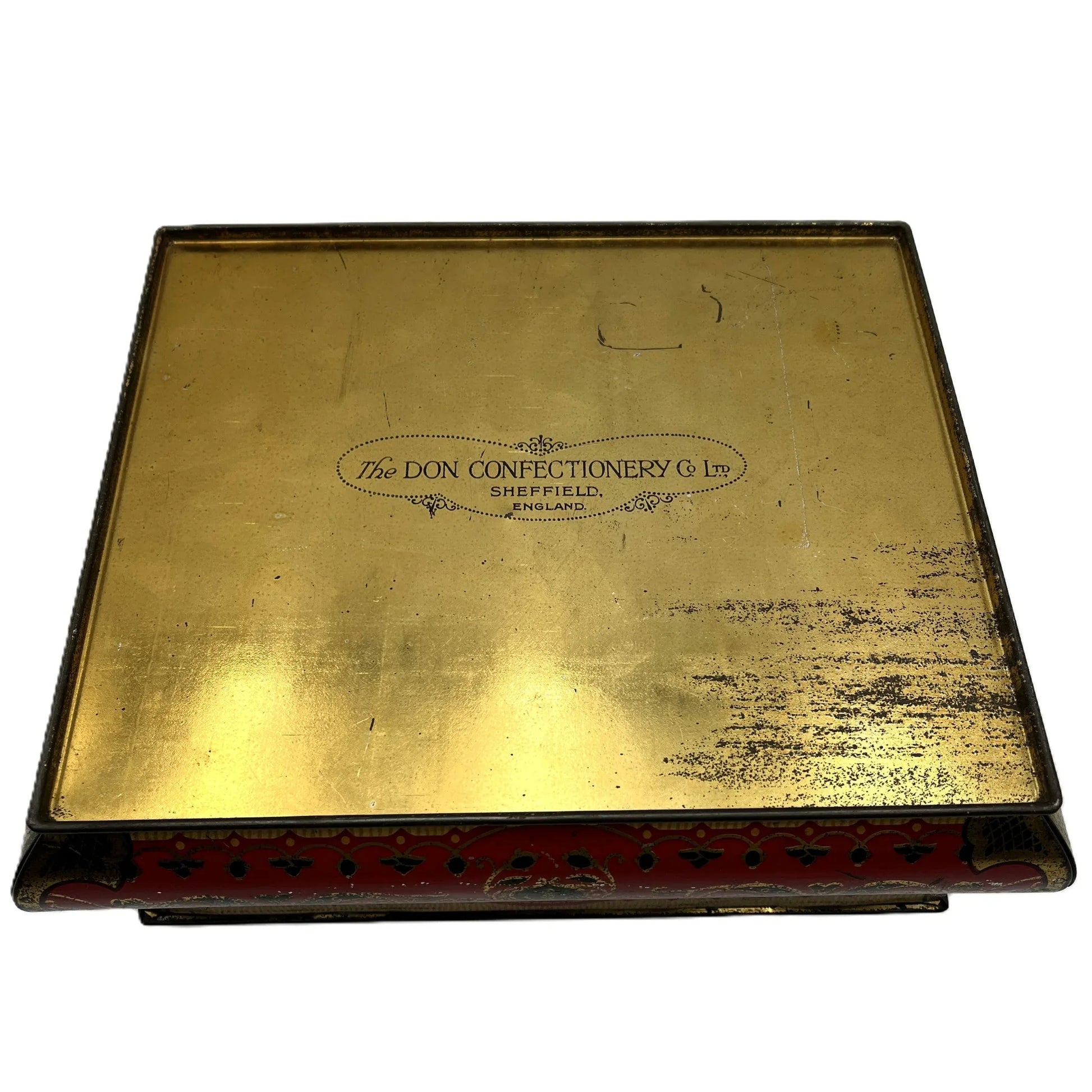 This Vintage tin by Don Confectionery of Sheffield, dating from the early 1900's