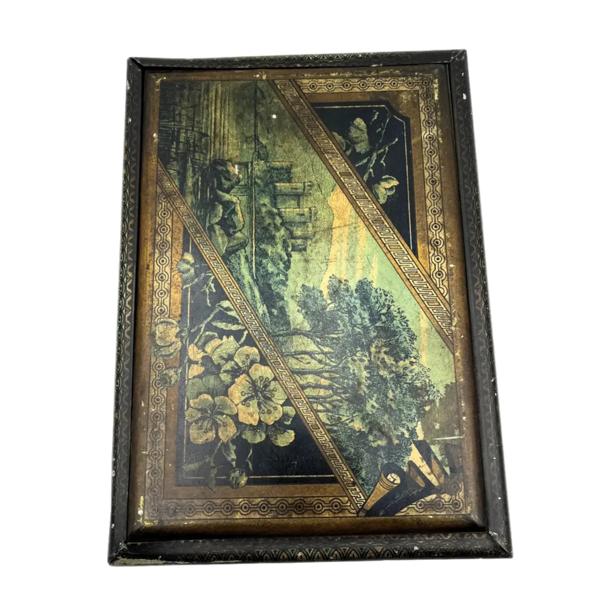 This Vintage tin by McVitie and Price is an early example of the art that went into advertising. 