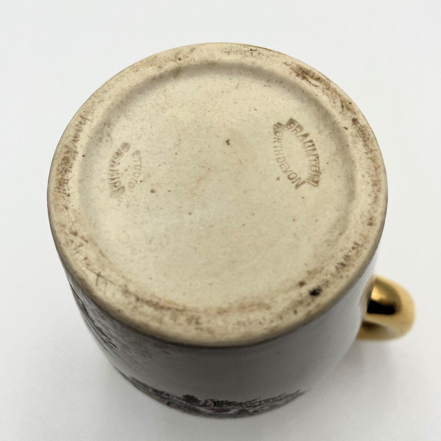 This Vintage Pair of Ceramic  Jugs  were made by Braunton Studio Ceramics 