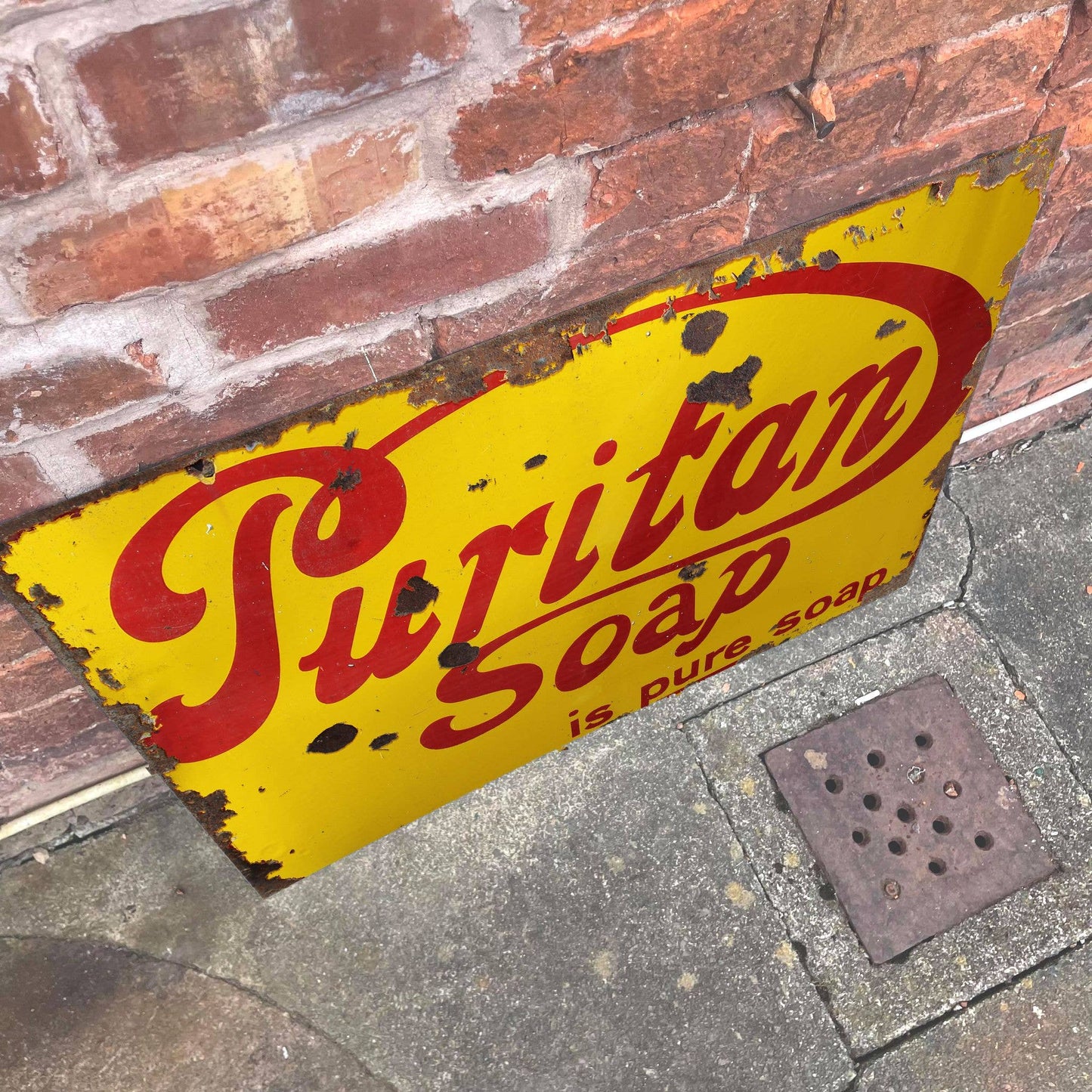 Vintage Style 'Puritan Soap' sign from Vintage Whippet