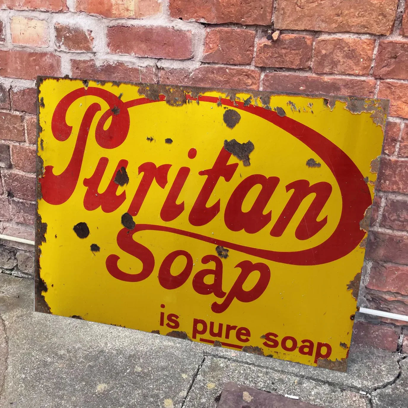 Vintage Style 'Puritan Soap' sign from Vintage Whippet